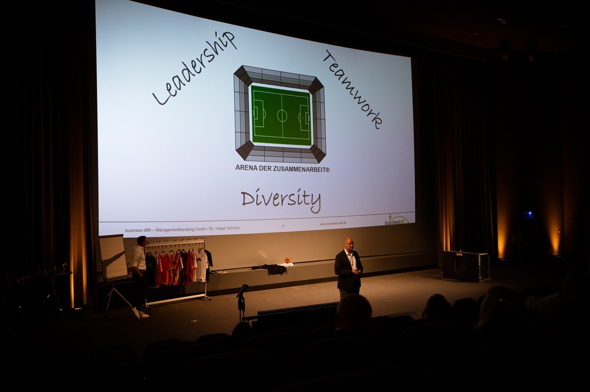Keynote Leadership Teamwork Diversity mit Dr. holger Schmitz