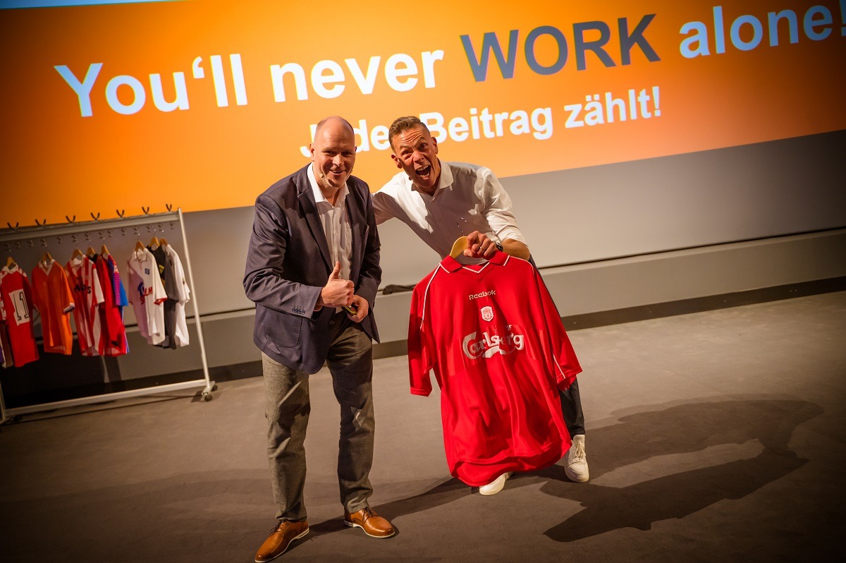 Speaker Dr. Schmitz und Erik Meijer
