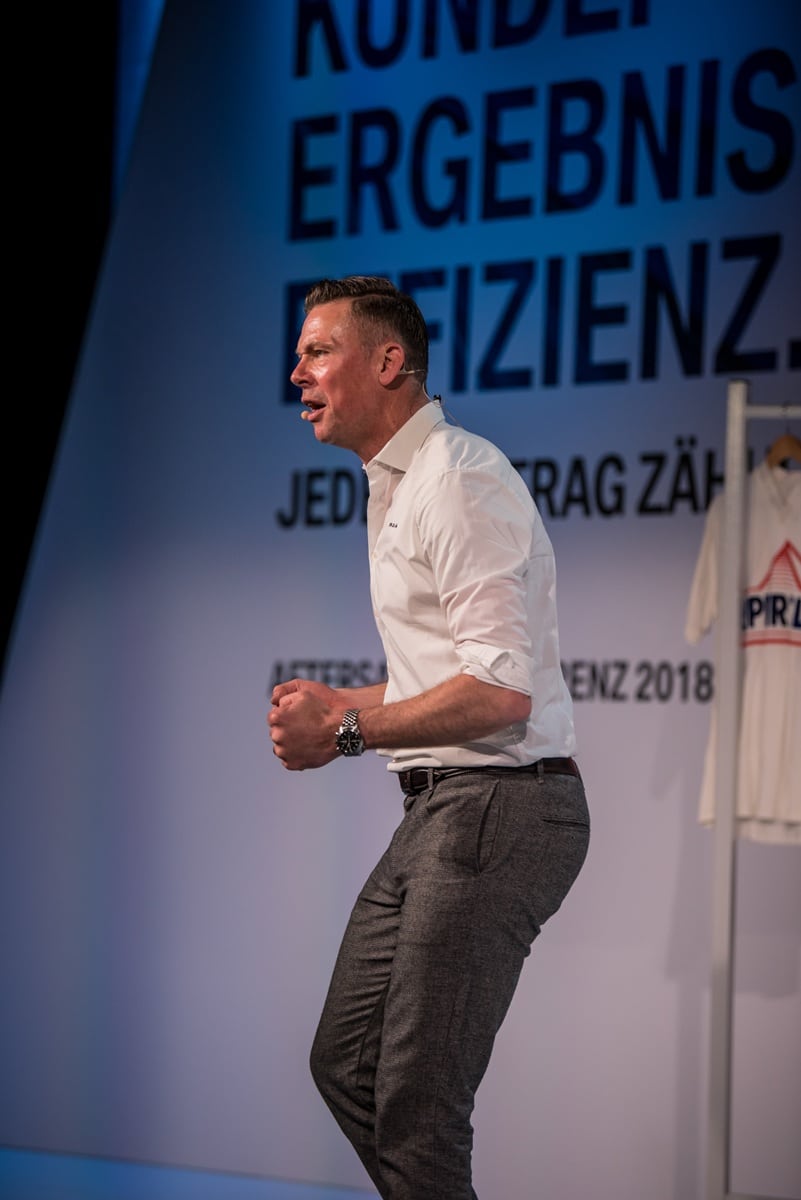 Speaker Erik Meijer motiviert live Speaker Erik Meijer motiviert live